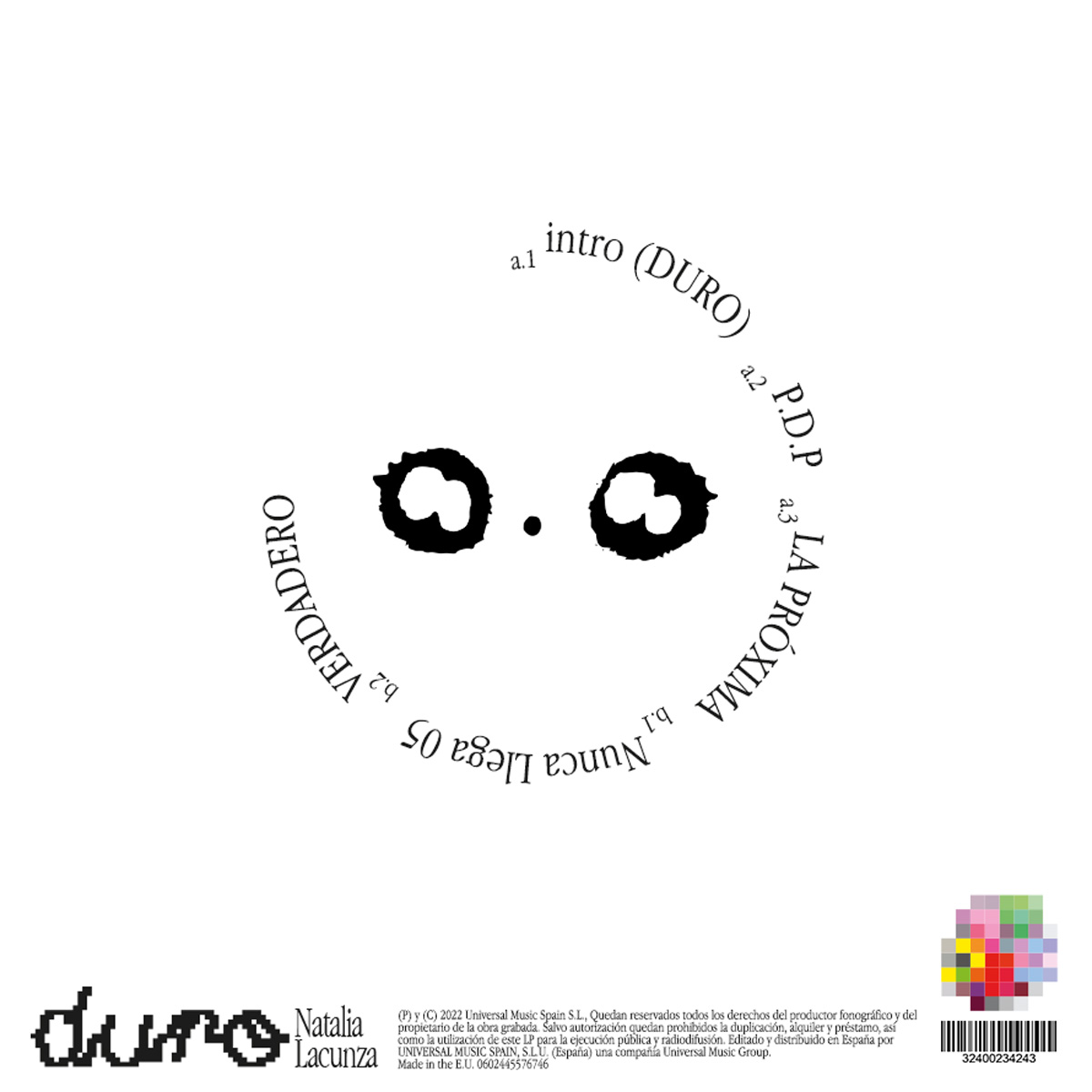 Duro back cover