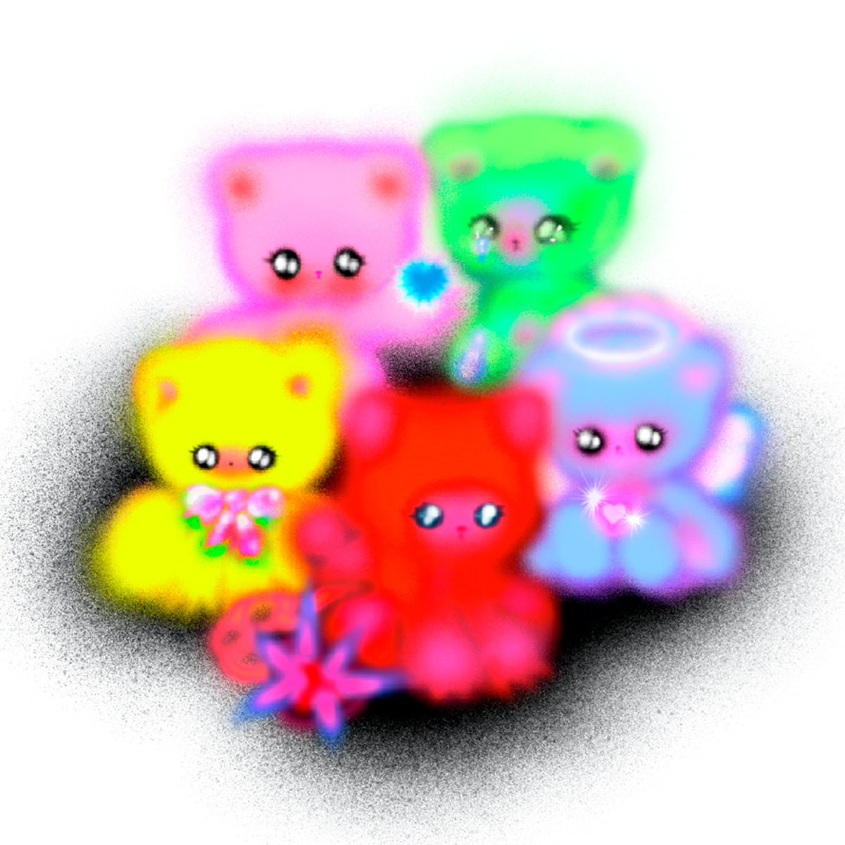 Duro bear illustration detail