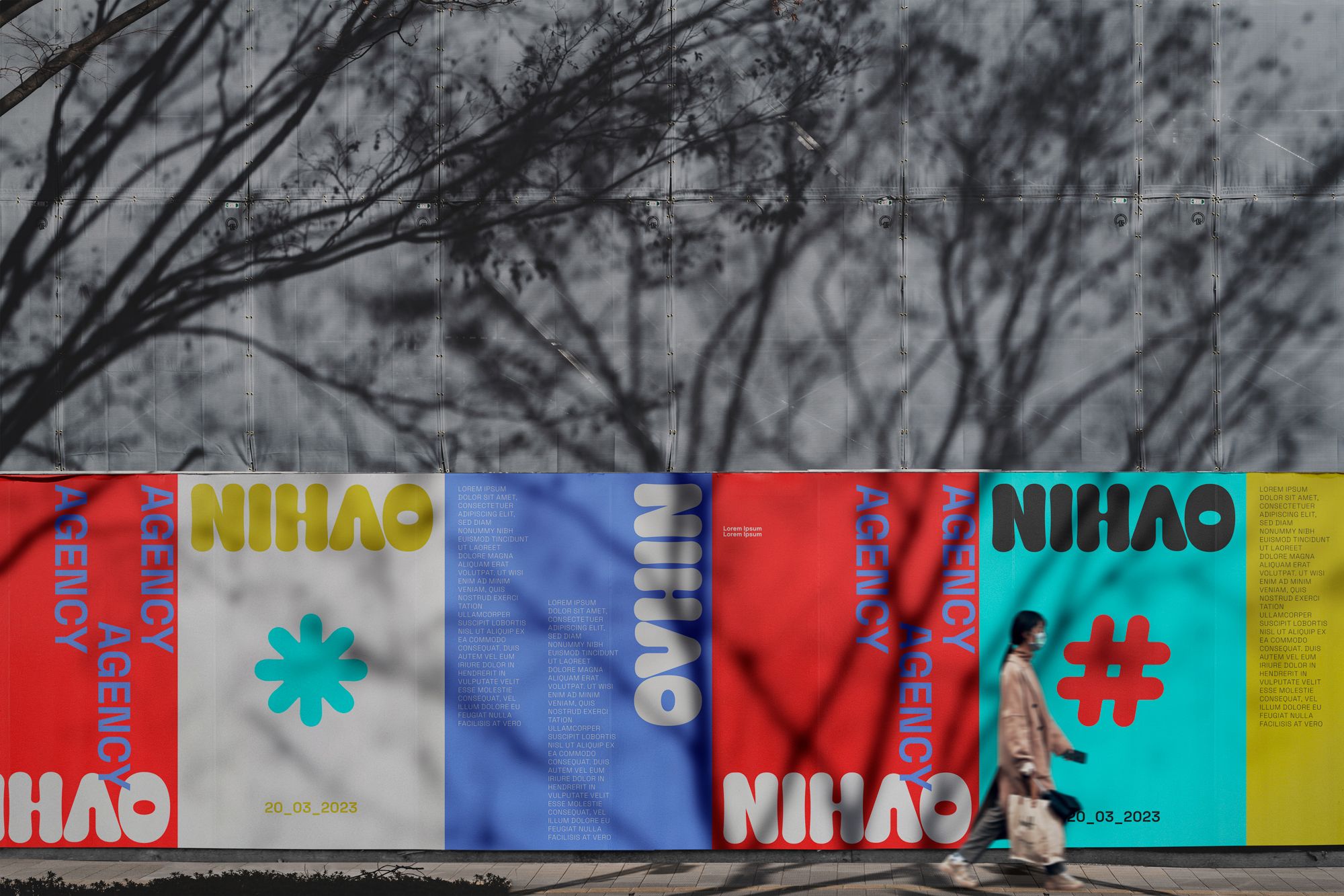 Nihao Agency — poster campaign